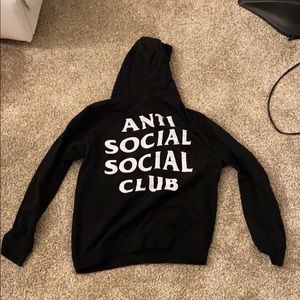 Anti social social club hoodie